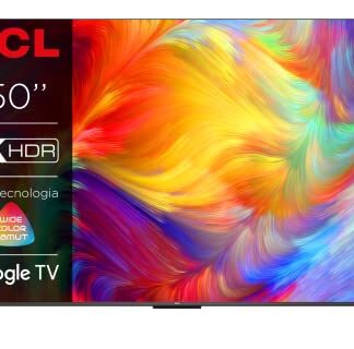 TCL 50P739 TV 50”, 4K Ultra HD HDR, Google TV, Des