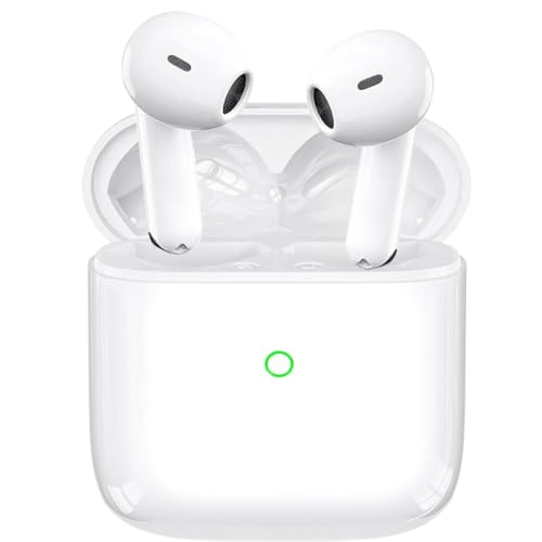Cuffie Bluetooth, Auricolari Bluetooth 5.3 Wireless, 32h Autonomia, Cuffie Wireless con Stereo HiFi Immersivo, Ricarica Rapida, Audio Stereo HD, Controlli Touch, Compatibili con iOS/Android/Galaxy