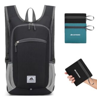 Flintronic Zaino Trekking Pieghevole 16L - Ultraleggero e Impermeabile per Escursionismo, Arrampicata e Sport All'aria Aperta - per Uomo e Donna