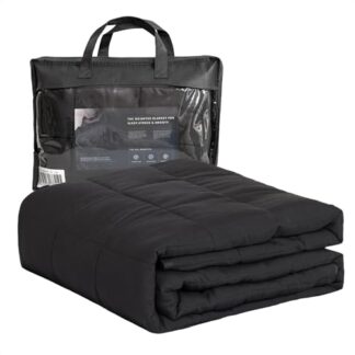 Good Nite Coperta pesante, coperta terapeutica per adulti e bambini, coperta relax grigia, anti-stress per e per il relax peso bianco (grigio, 125 x 150 cm, 4 kg)
