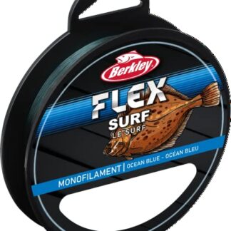 BERKLEY Flex, Monofilamento Flessibile Unisex, Blu Oceano, 0.30mm | 15Lb | 6,8Kg | 400m